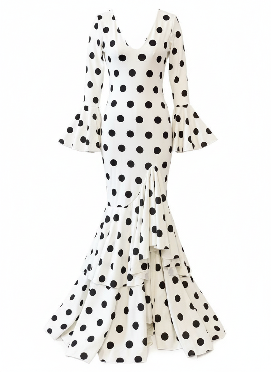 Traje flamenco EMMA WU DESIGN de licra