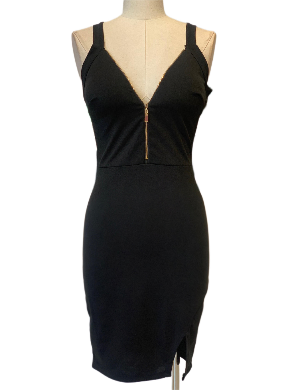 VESTIDO CORTO NEGRO 23590