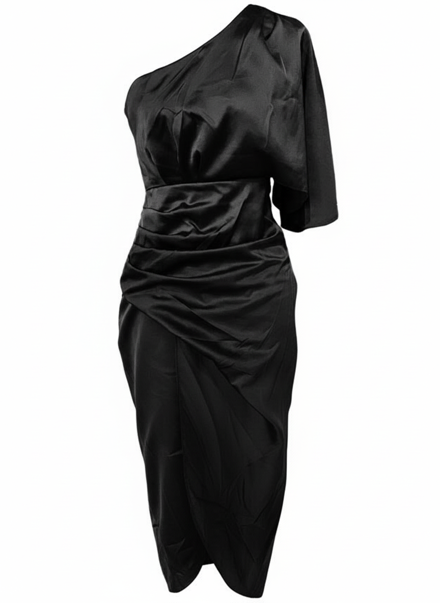 VESTIDO CORTO NEGRO 50665