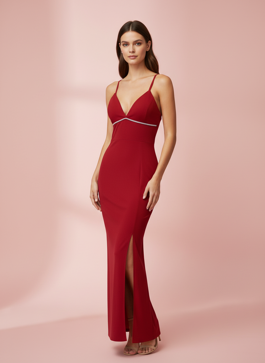 INDIAN RED SHORT DRESS 25206