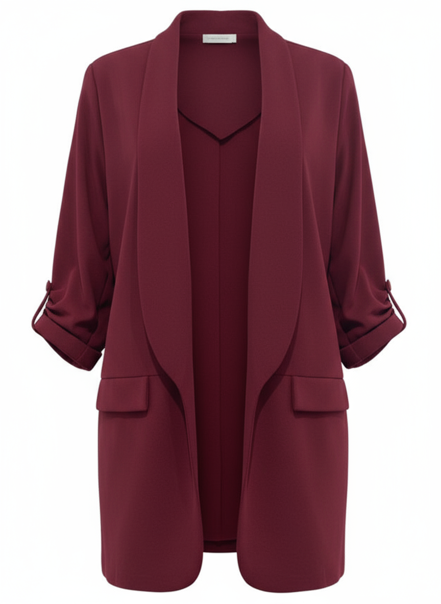 BURGUNDY JACKET 9331