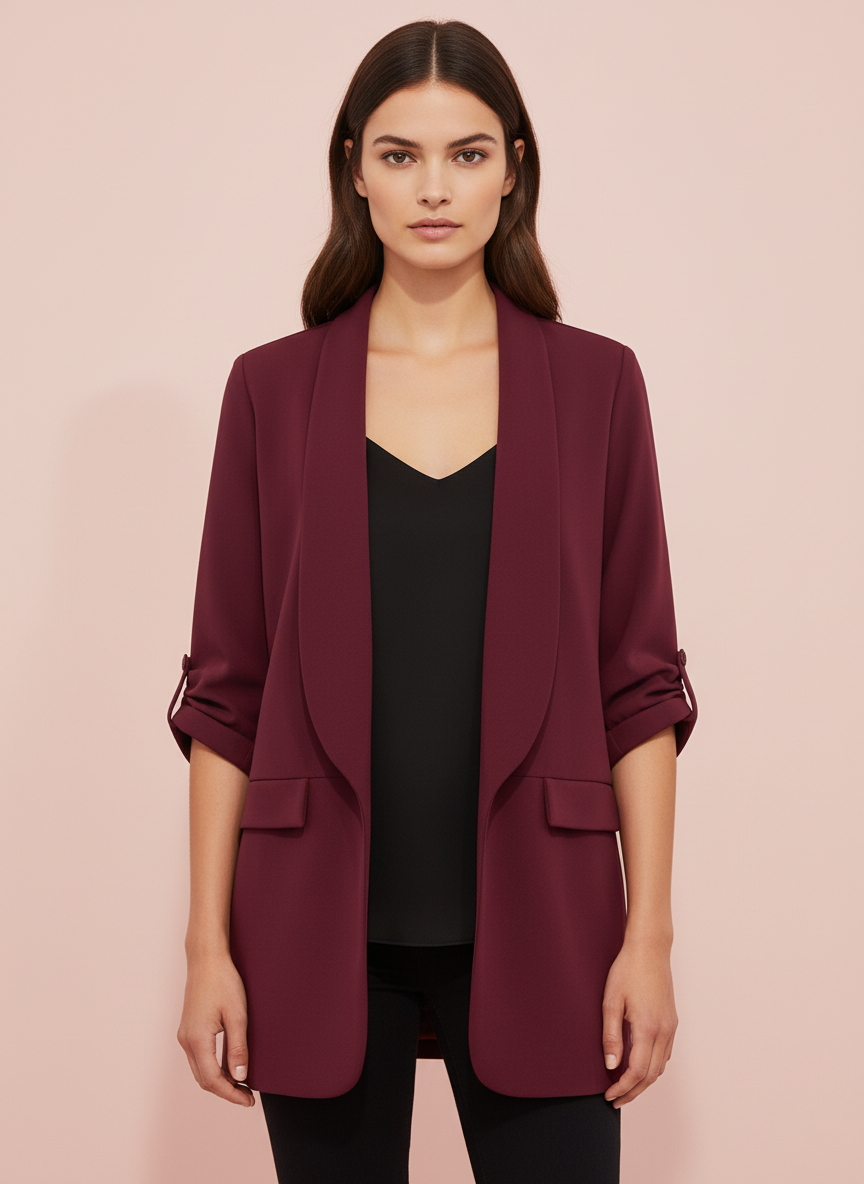 BURGUNDY JACKET 9331