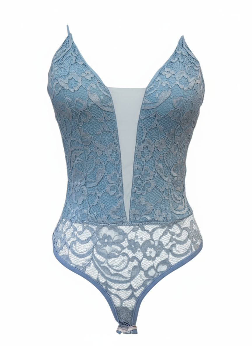 BODY AZUL CLARO SUAVE 4444