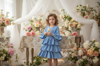 Girl's flamenco dress - 221120-1