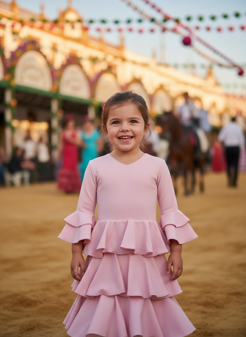 Girl's flamenco dress - 221120-1