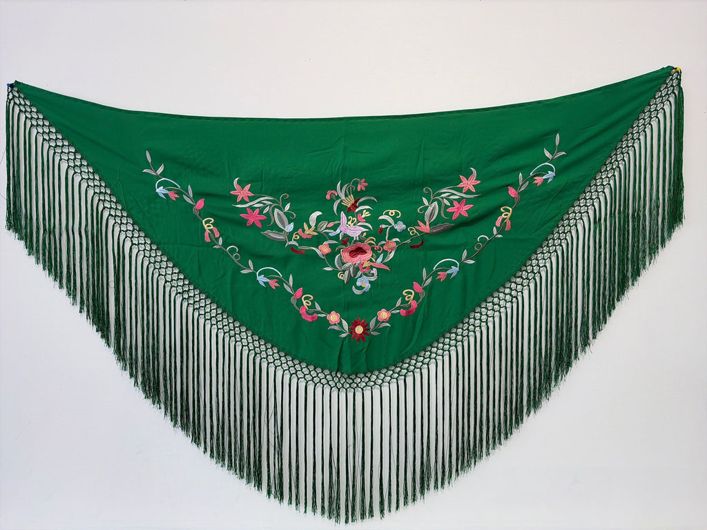 Mantoncillo Triangular 150cm mt22a-04verdeandaluciaconcolor