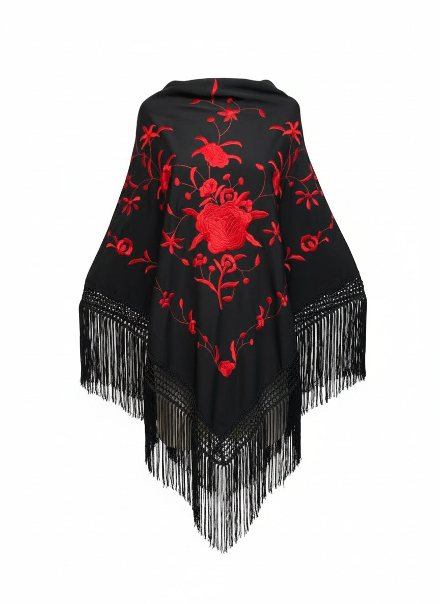 MANTÓN NEGRO MT150-12