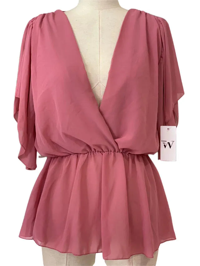 BLUSA ROSA MALVA 7262