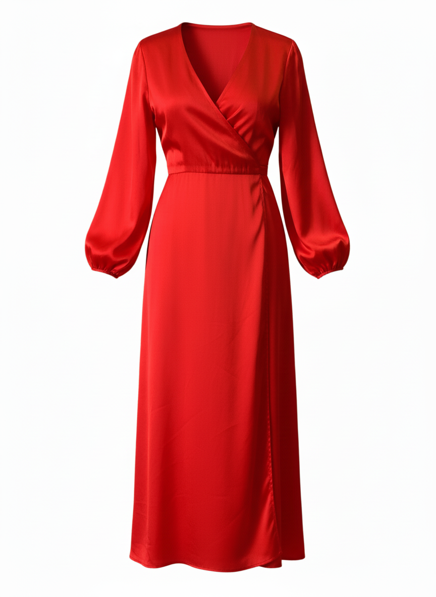 VESTIDO CORTO ROJO 51136