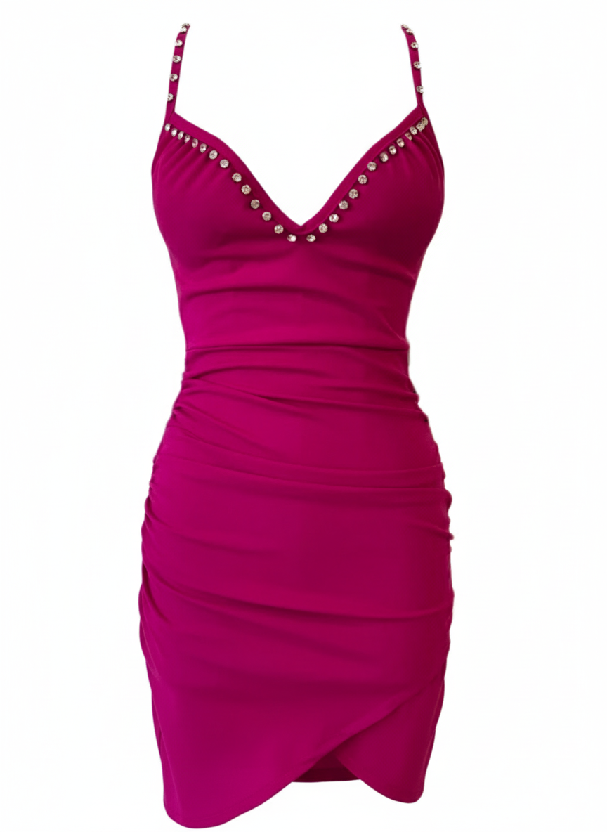 Short Bougainvillea Dress 23644