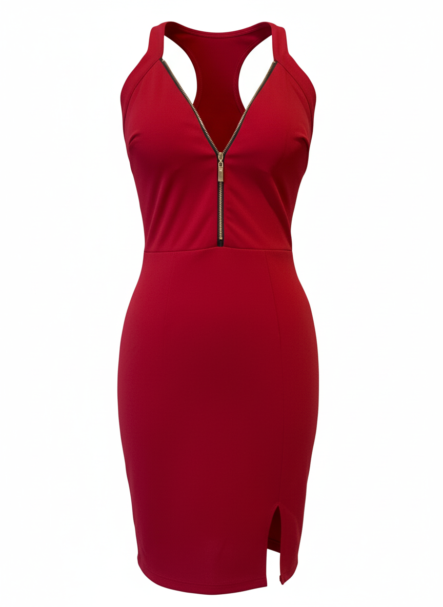 INDIAN RED SHORT DRESS 23590