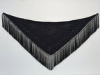 Mantoncillo Triangular 150cm mt18negro
