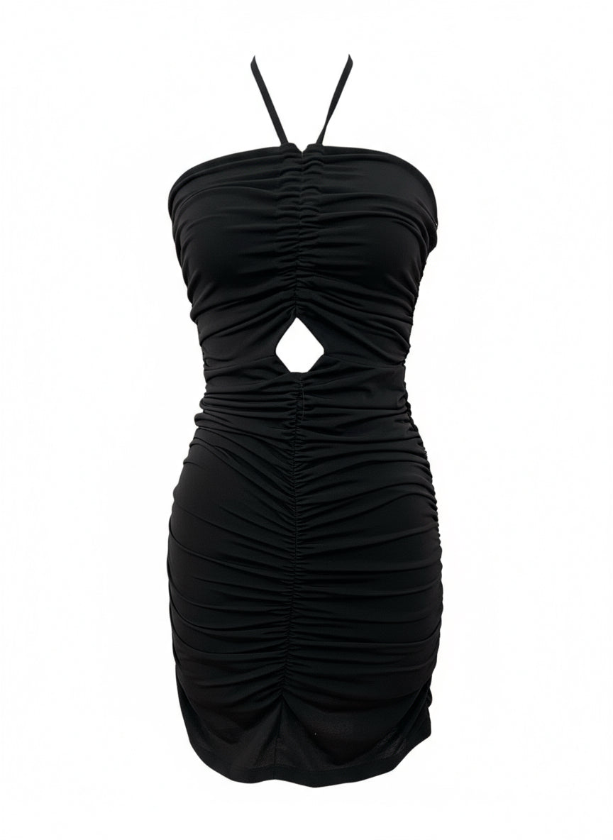 VESTIDO CORTO NEGRO 9982