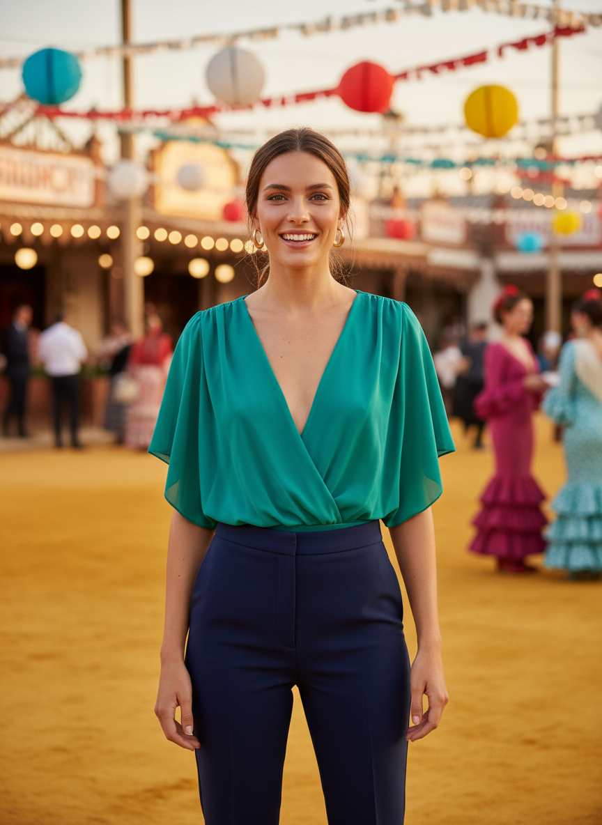 SURGICAL GREEN SHORT SLEEVE BODYSUIT 3686