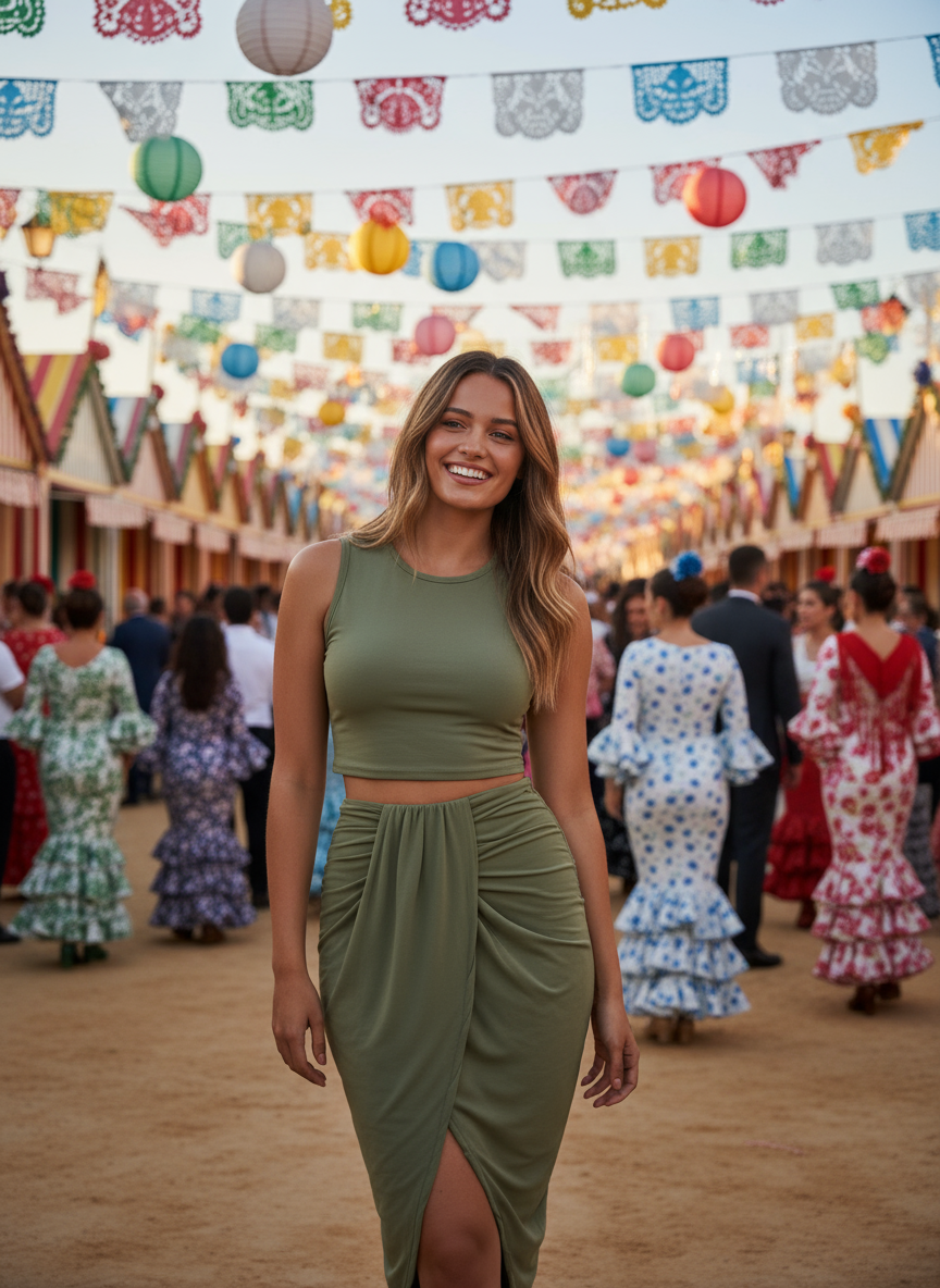 CONJUNTO VERDE LIMA 7878