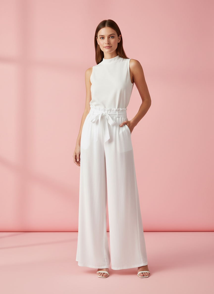 PANTALÓN PALAZZO BLANCO 2451