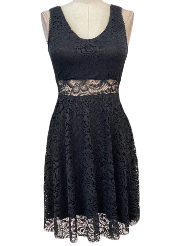 VESTIDO CORTO NEGRO 2623