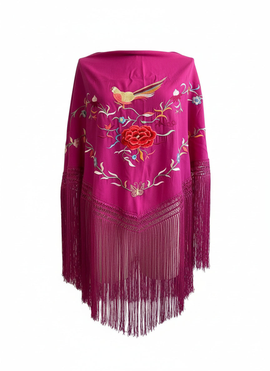 MANTÓN MT13  BUGANVILLA CON COLOR