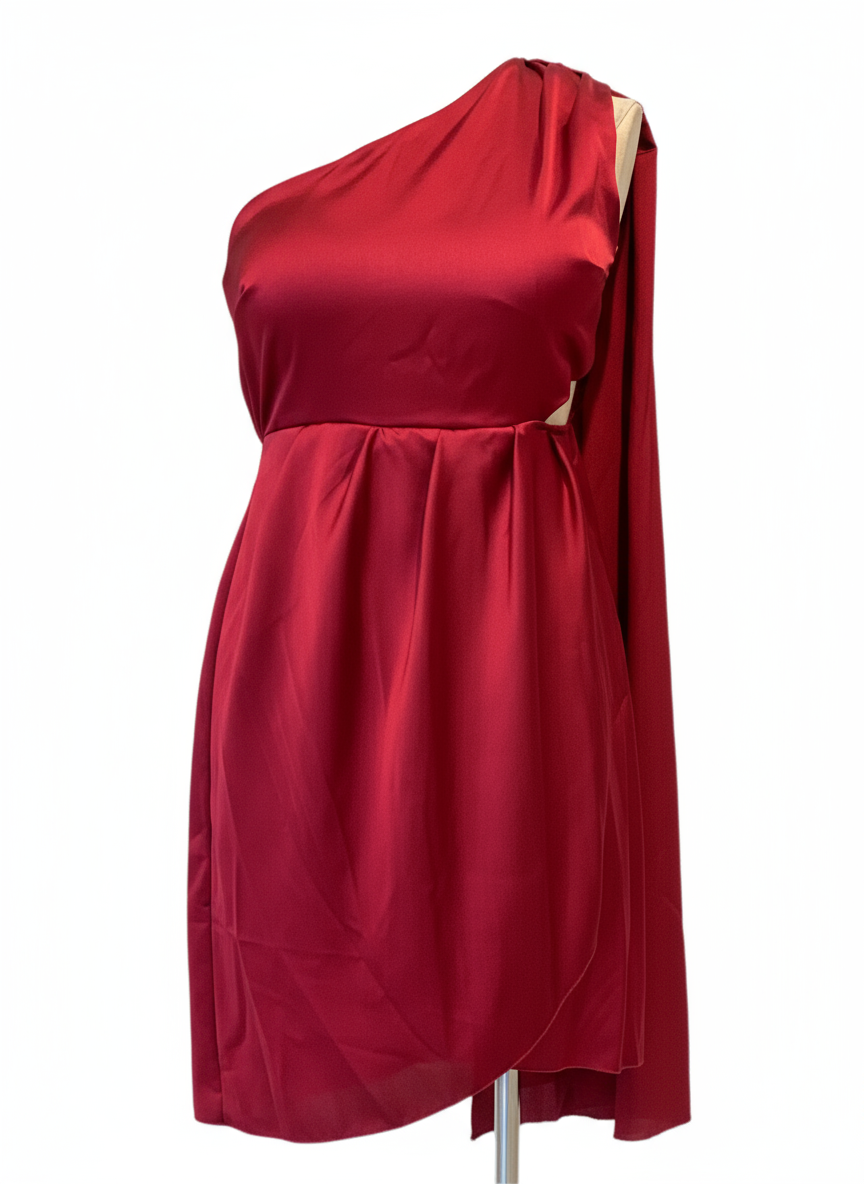 VESTIDO CORTO ROJO INDIO 51134