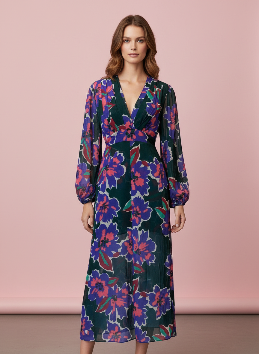 VESTIDO CORTO VERDE BOTELLA 51063