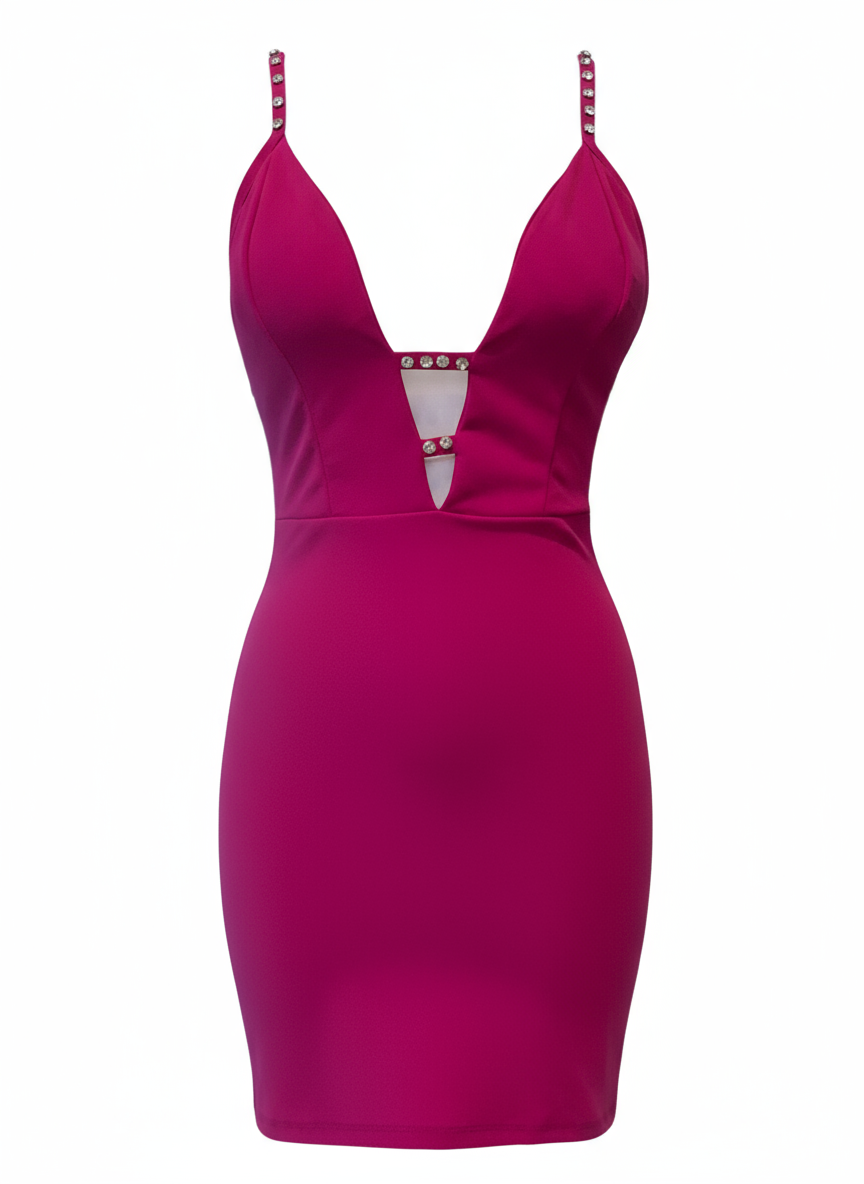 Short Bougainvillea Dress 23637