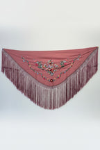 Mantoncillo Triangular 150cm mt22a-04rosabebeconcolor