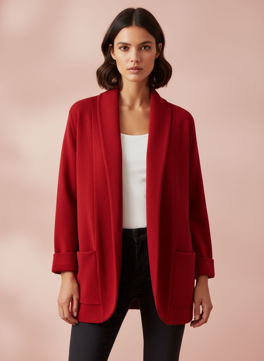 CHAQUETA ROJO 7236