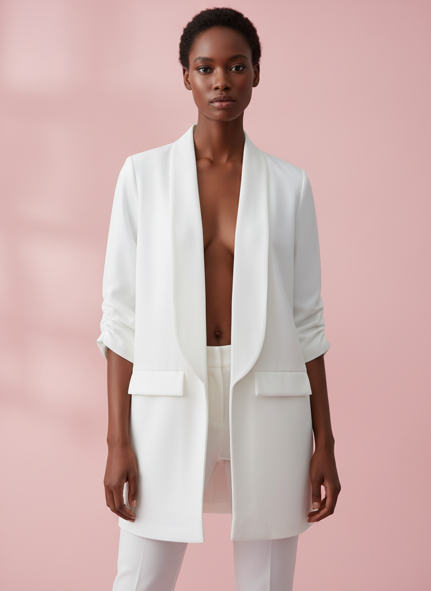 CHAQUETA BLANCO 6152