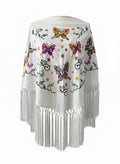 Mantoncillo Triangular Blanco con Color 150cm | Ref. MT1