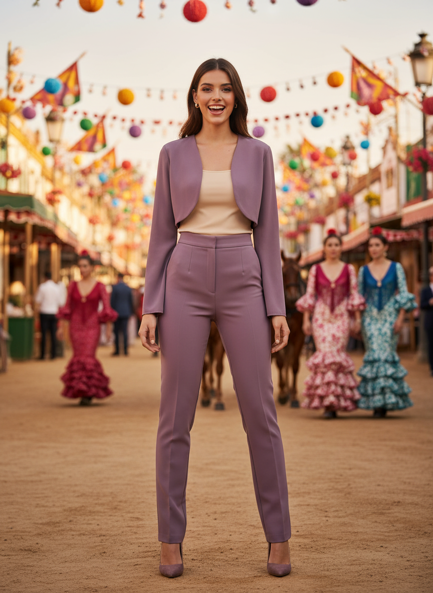 LILAC MAUVE VEST 0927