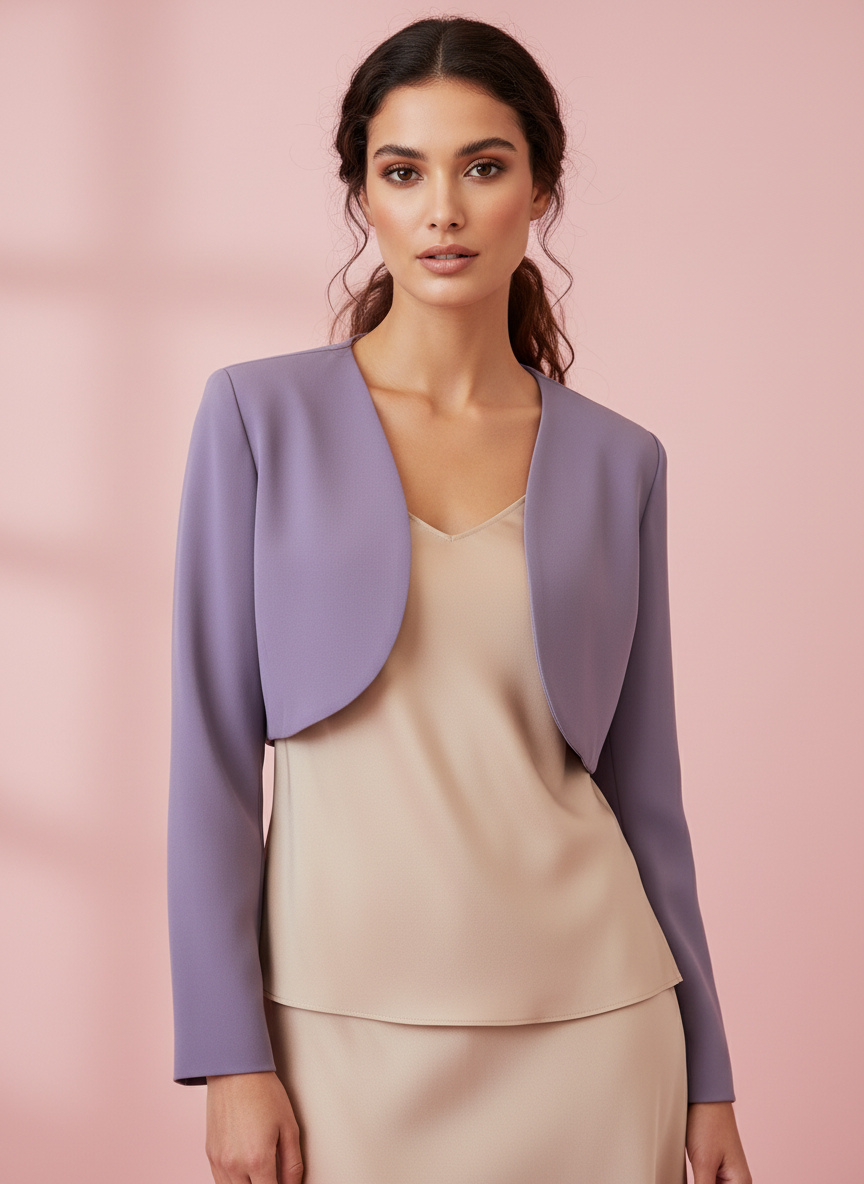 LILAC MAUVE VEST 0927