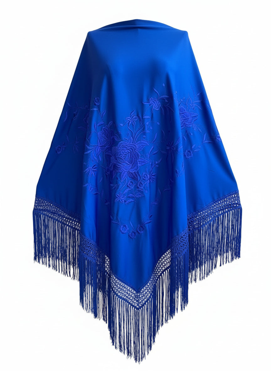 MANTÓN AZUL ELECTRICO MT180-91