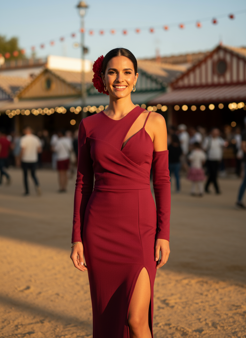 VESTIDO LARGO BUGANVILLA 23022