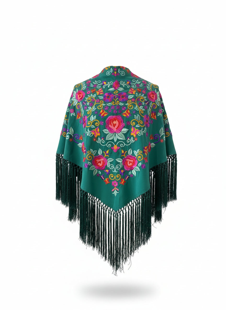 MANTÓN MT2  VERDE BOTELLA