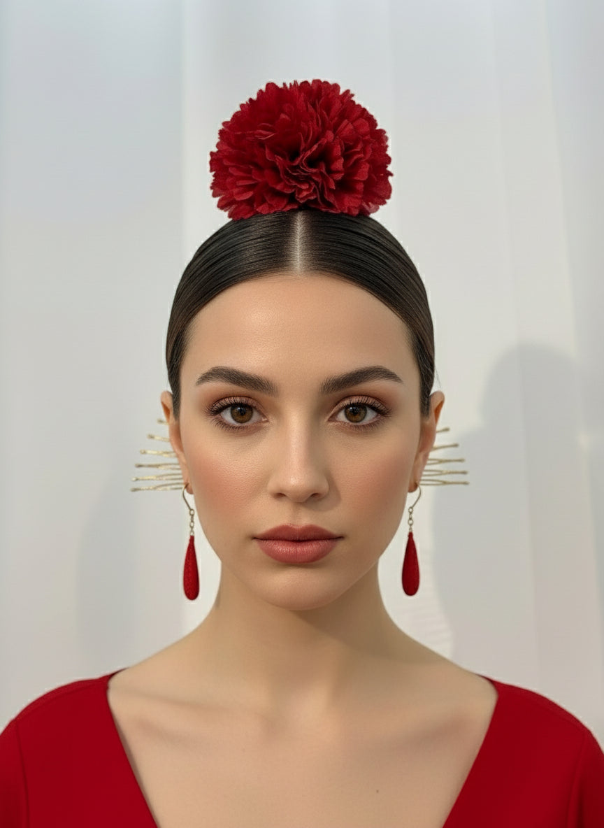 RED FLOWER CARNATION 1P