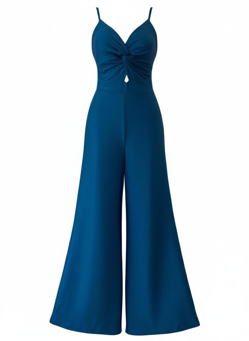 MONO LARGO ELÁSTICO BRILLANTE - AZUL PETRÓLEO - 6243