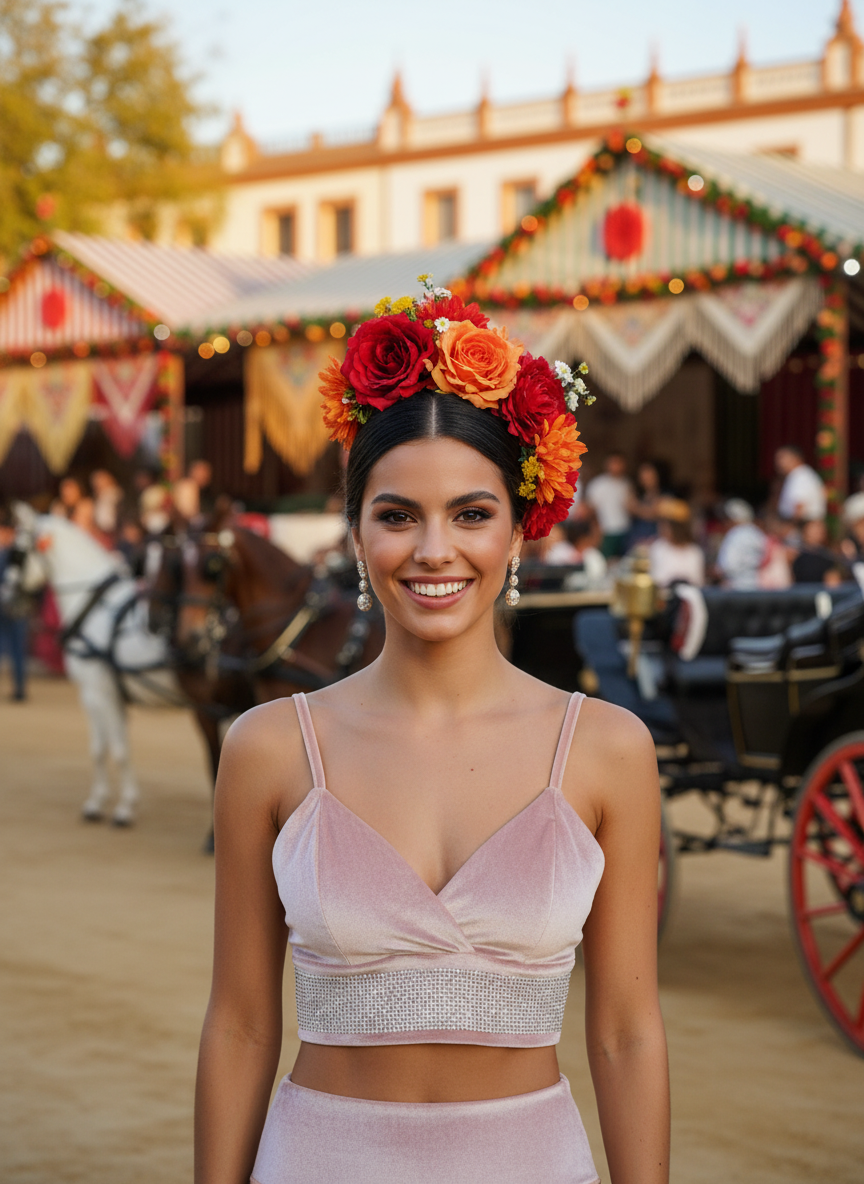 TOP PINK GLITTER 4143