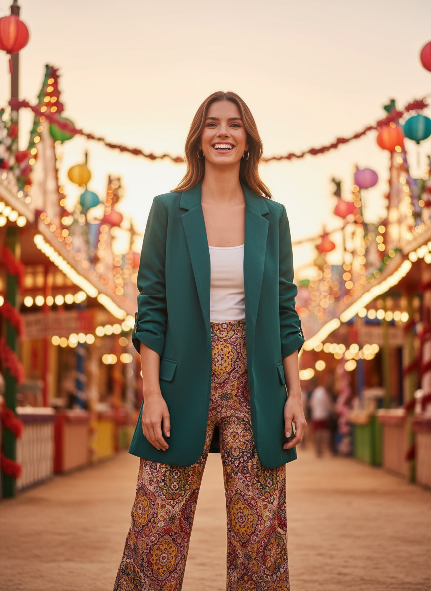 BOTTLE GREEN JACKET 3080