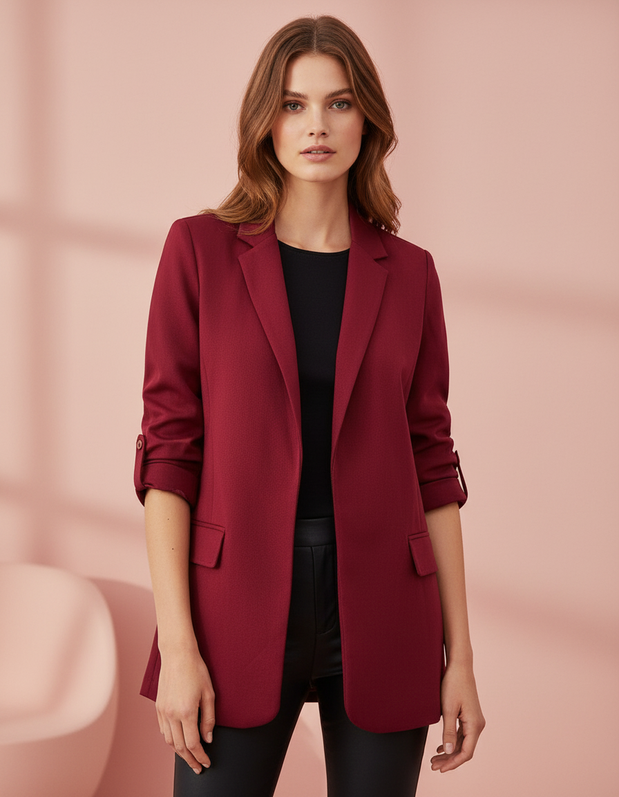 BURGUNDY JACKET 3080