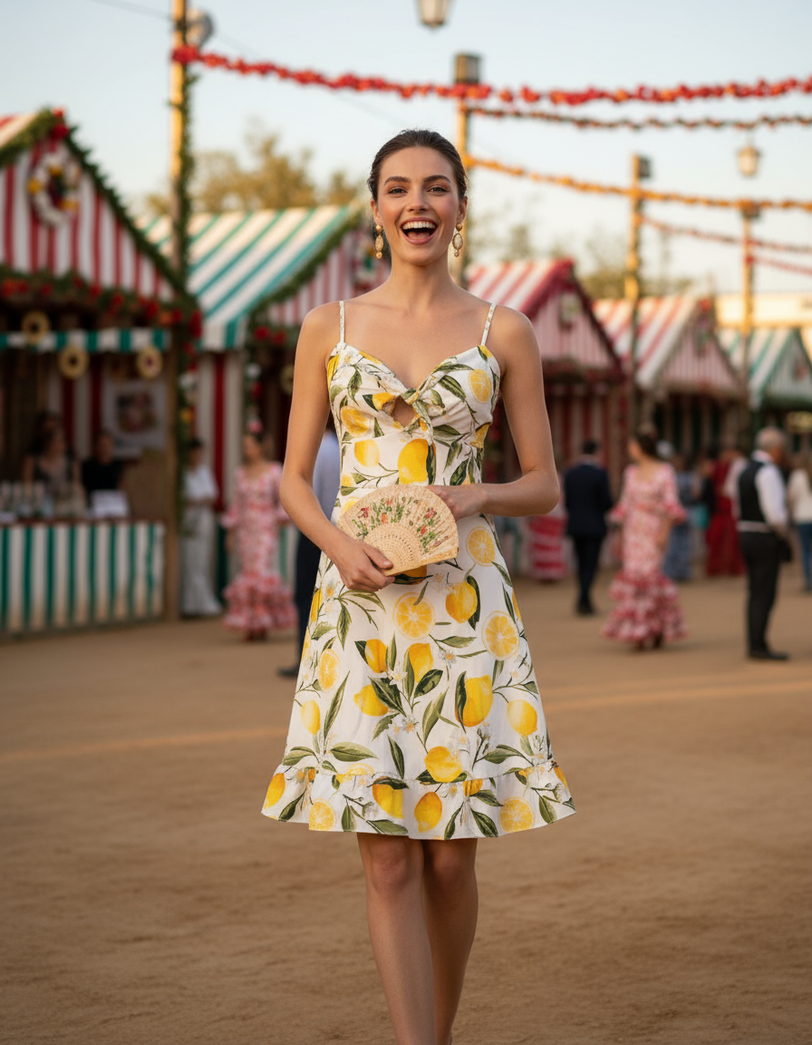 VESTIDO CORTO BLANCO 4645