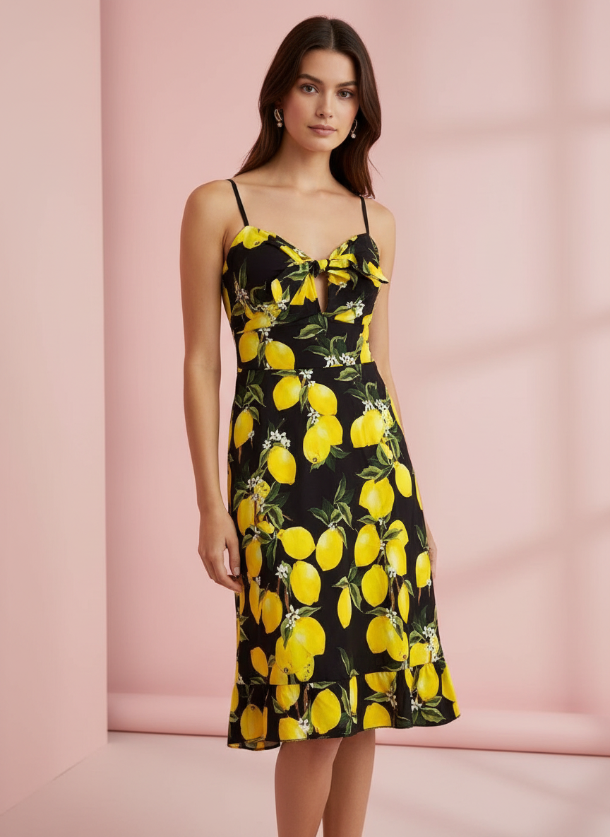 VESTIDO CORTO NEGRO 4645