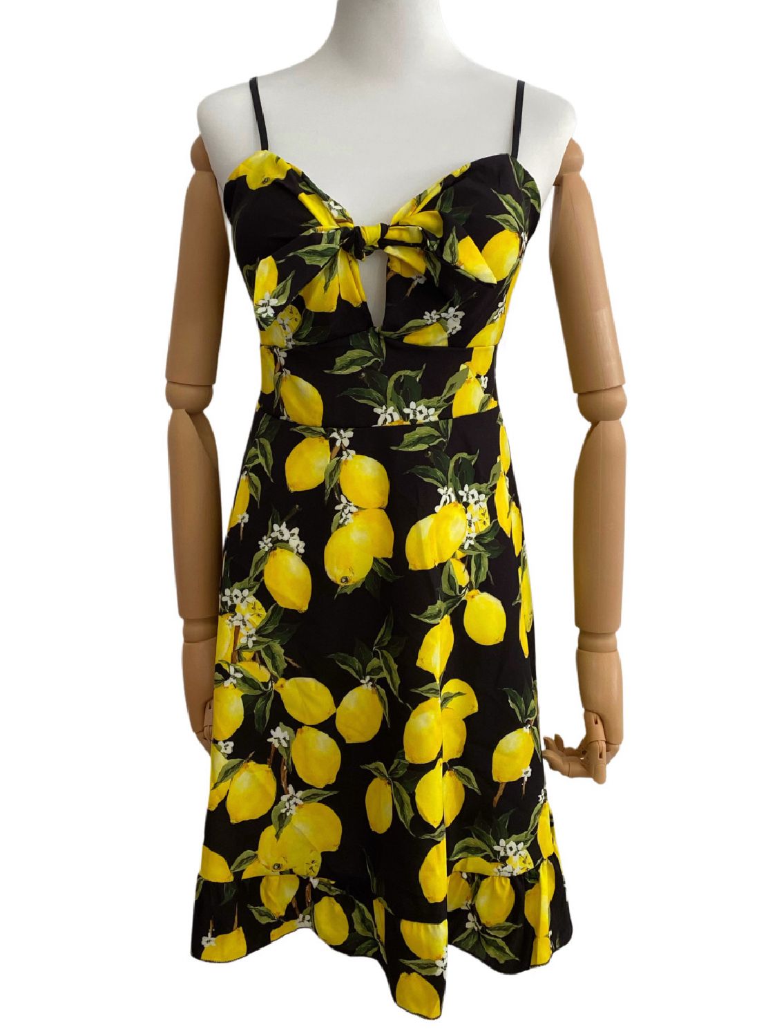 VESTIDO CORTO NEGRO 4645