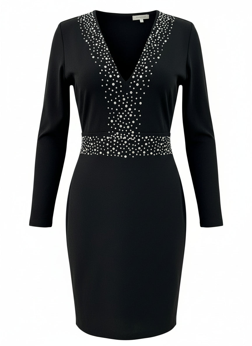 VESTIDO CORTO NEGRO 5125