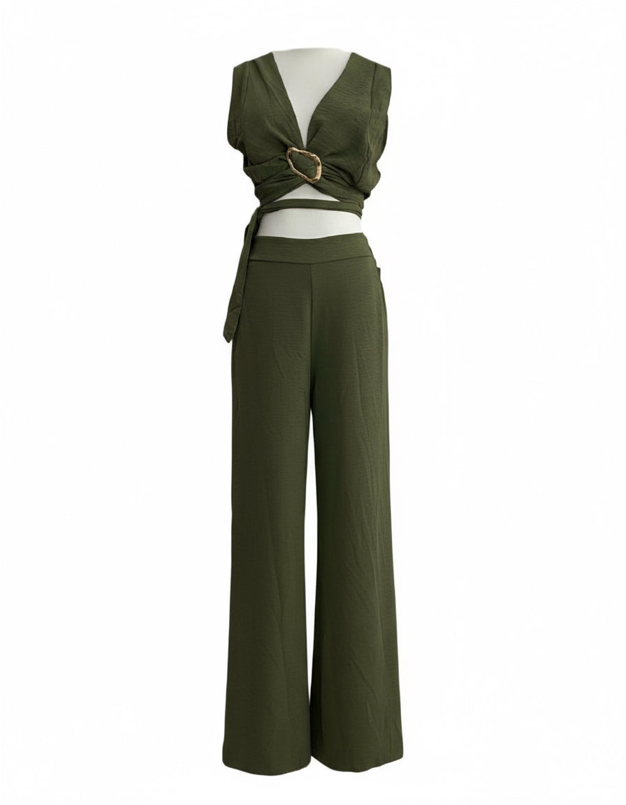 CONJUNTO VERDE MILITAR 6296