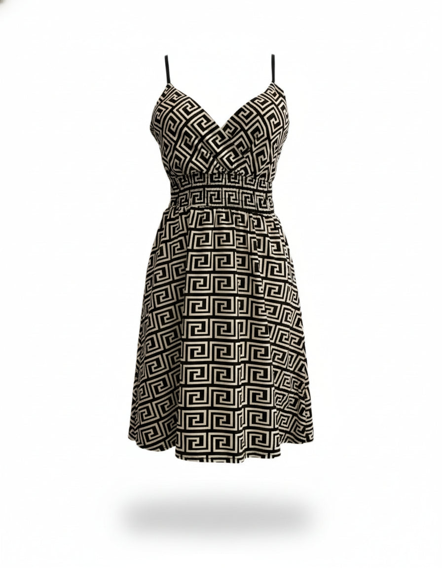 VESTIDO CORTO BLANCO 4621