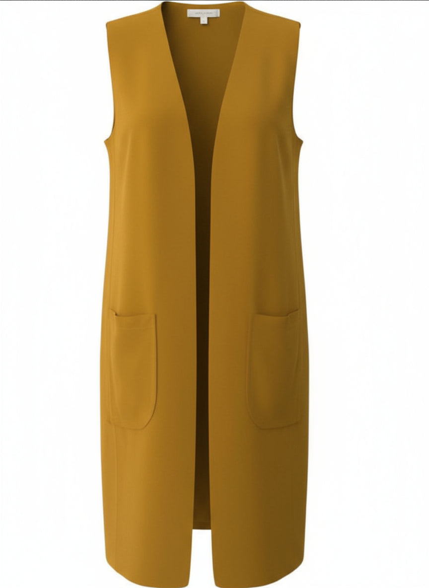 MUSTARD VEST 3687