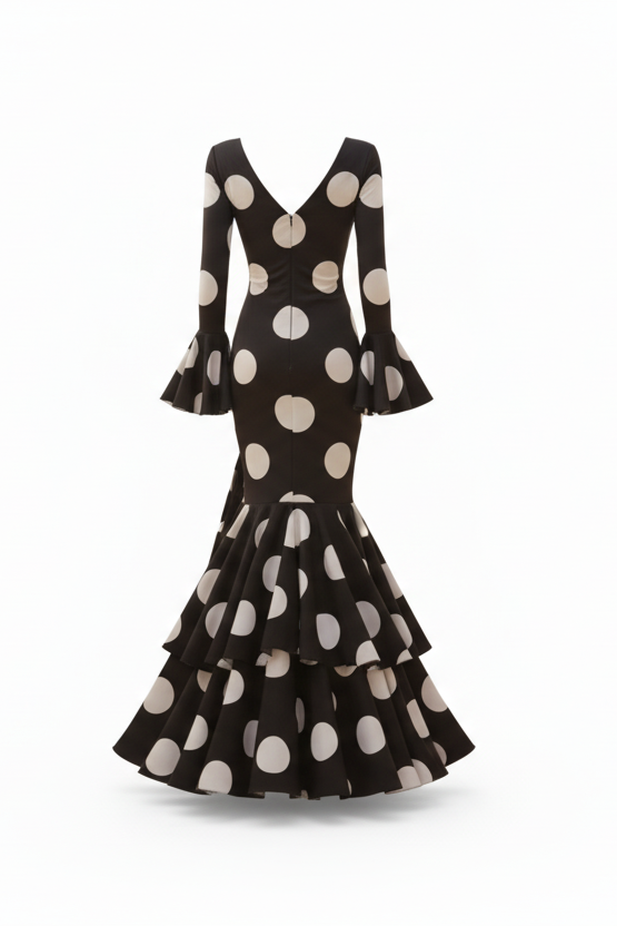 Black Flamenco Dress - Superior Comfort | Ref. G0491