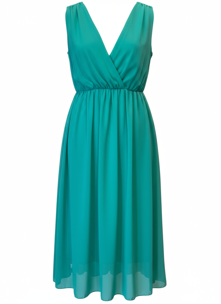 VESTIDO CORTO VERDE QUIRÓFANO 3873