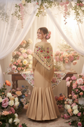 Mantoncillo Triangular 150cm mt253camel