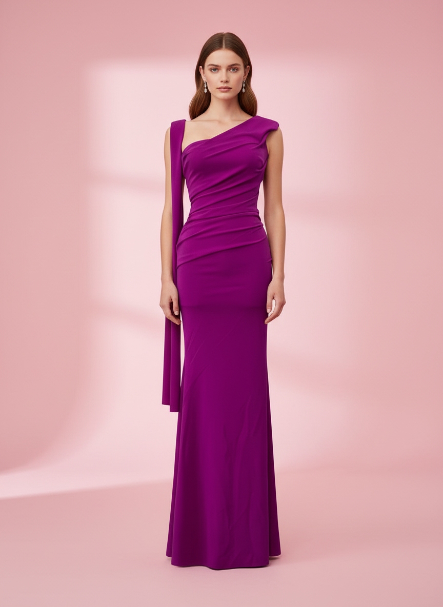 Bougainvillea Long Dress 25097